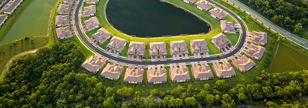 Neighbourhood from above