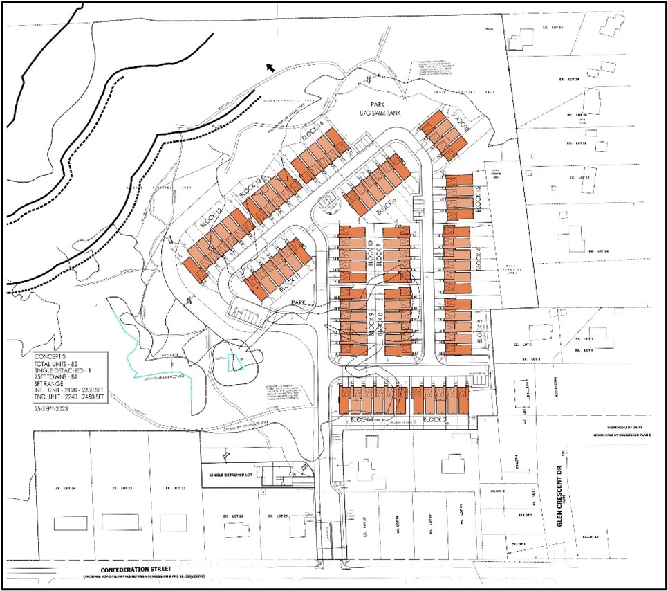 159 Confederation Street Site Plan