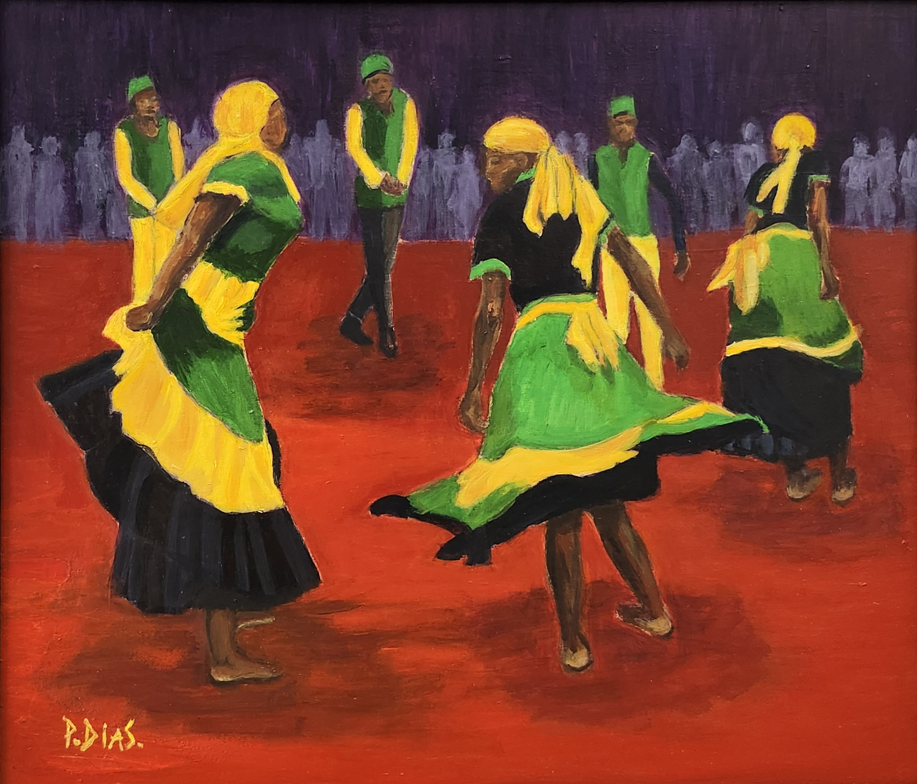 Artwork of people dancing