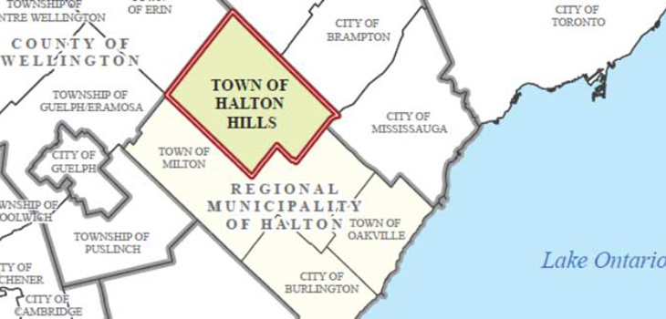 map of halton hills Maps Halton Hills map of halton hills
